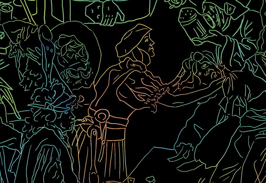 Detail: After the Witch of Malleghem